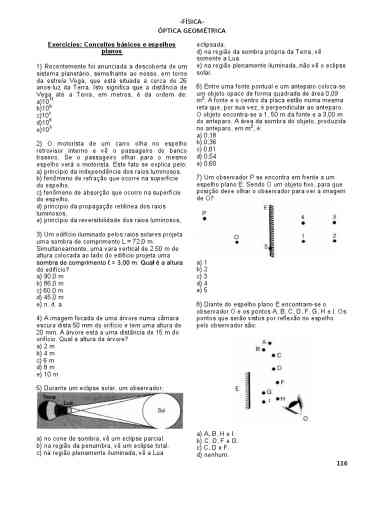 Exercícios De Óptica Geométrica Resolvidos Em Pdf Body Sat 3839